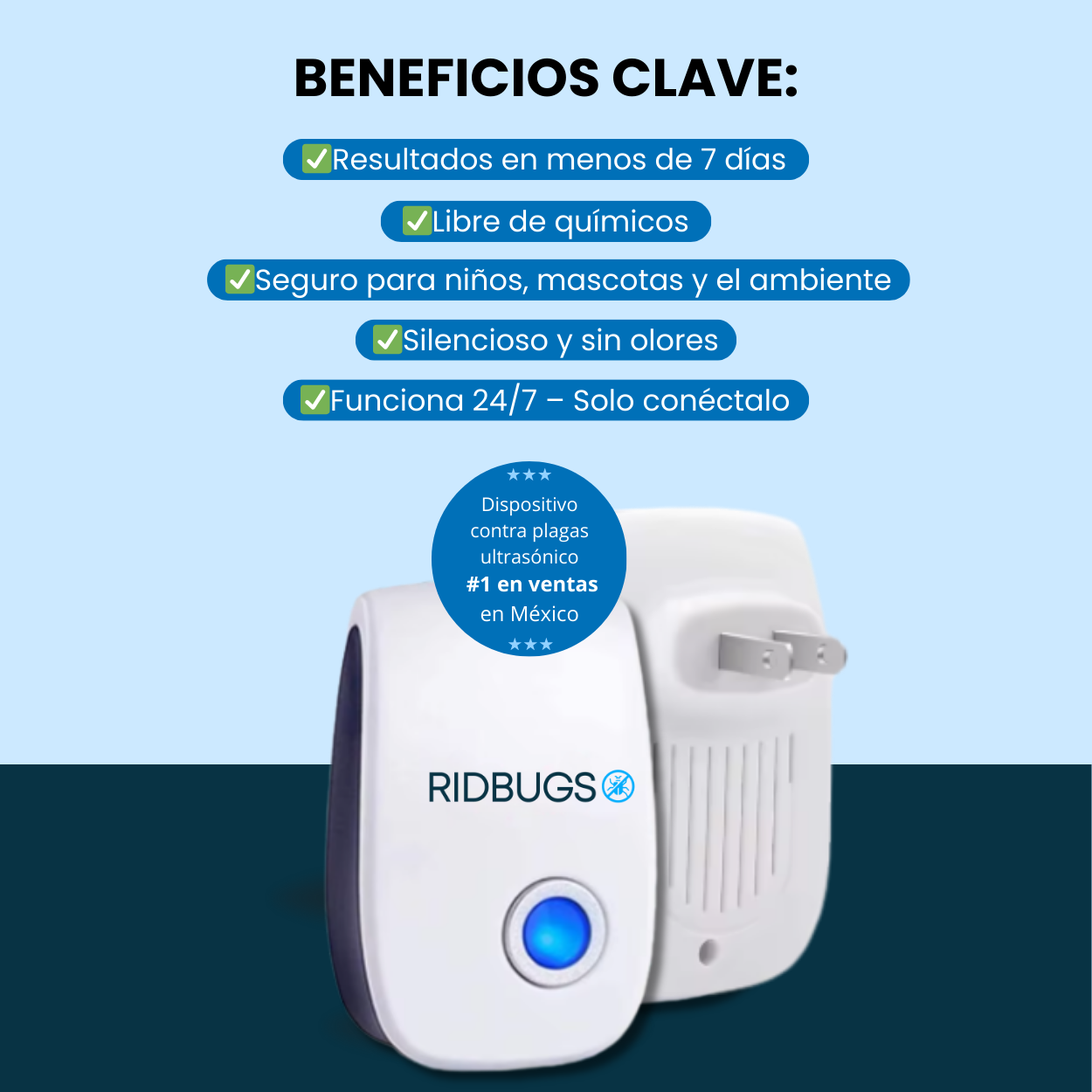 RIDBUGS™ PRO - Tu casa, bajo tu control