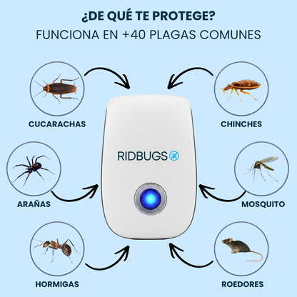 RIDBUGS™ PRO - Tu casa, bajo tu control